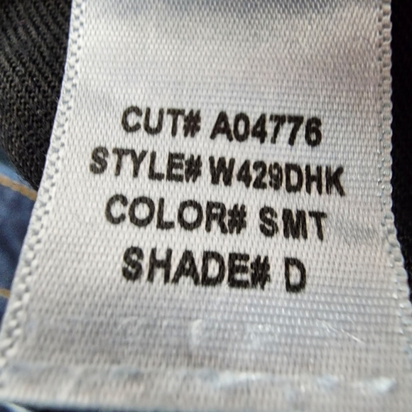 Hudson Jeans Carly Straight Leg Flap Pocket Dark Wash Size 30 Stretch USA - Picture 15 of 16